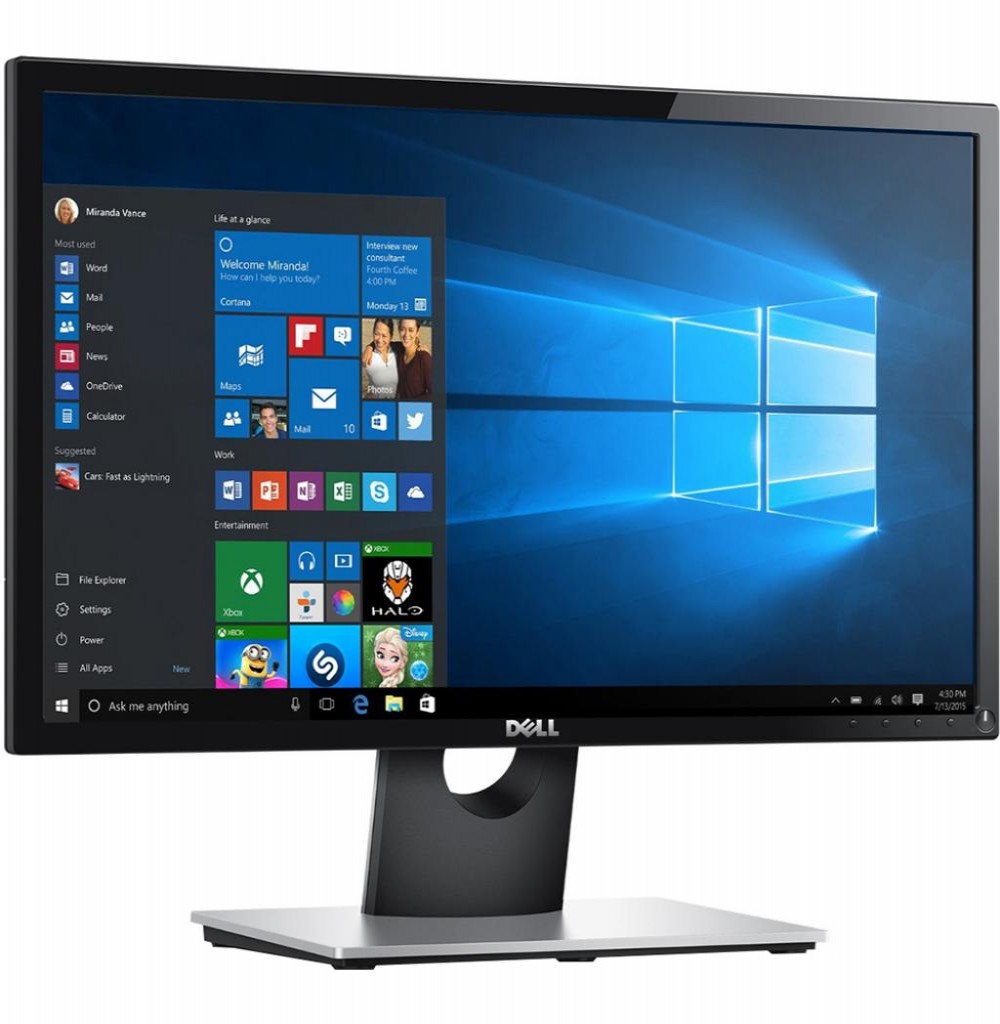 Monitor Dell SE2216H 21.5" FullHD/HDMI/VGA/Bivolt/Preto