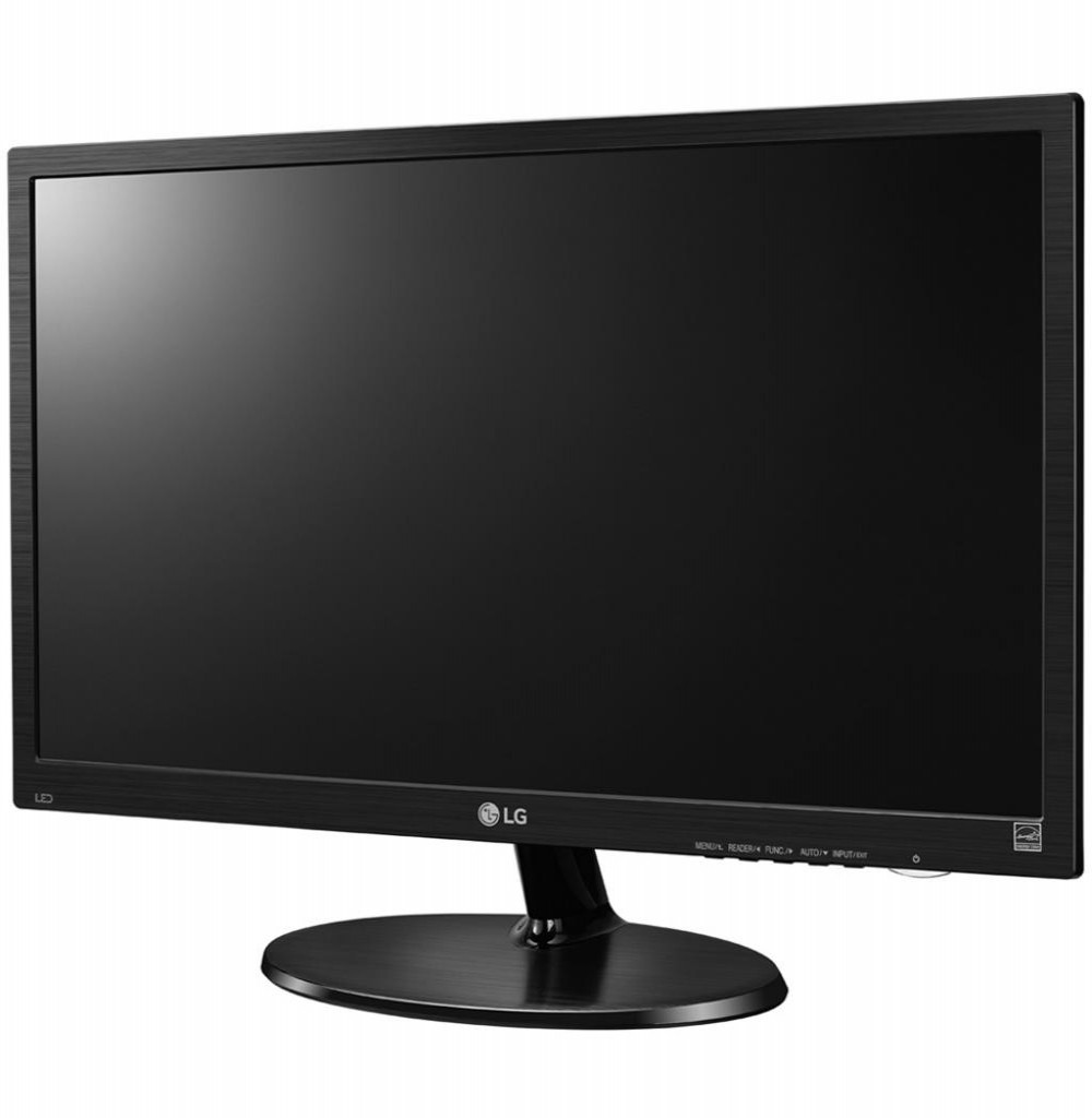 Monitor LED de 22" LG 22M38H-B Full HD com HDMI/D-Sub Bivolt - Preto