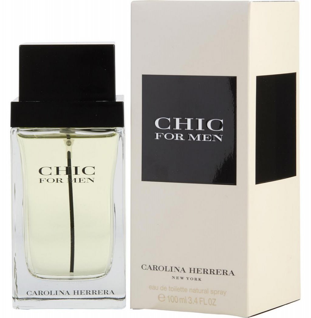 Perfume Carolina Herrera Chic For Men Eau de Toilette Masculino 100ML