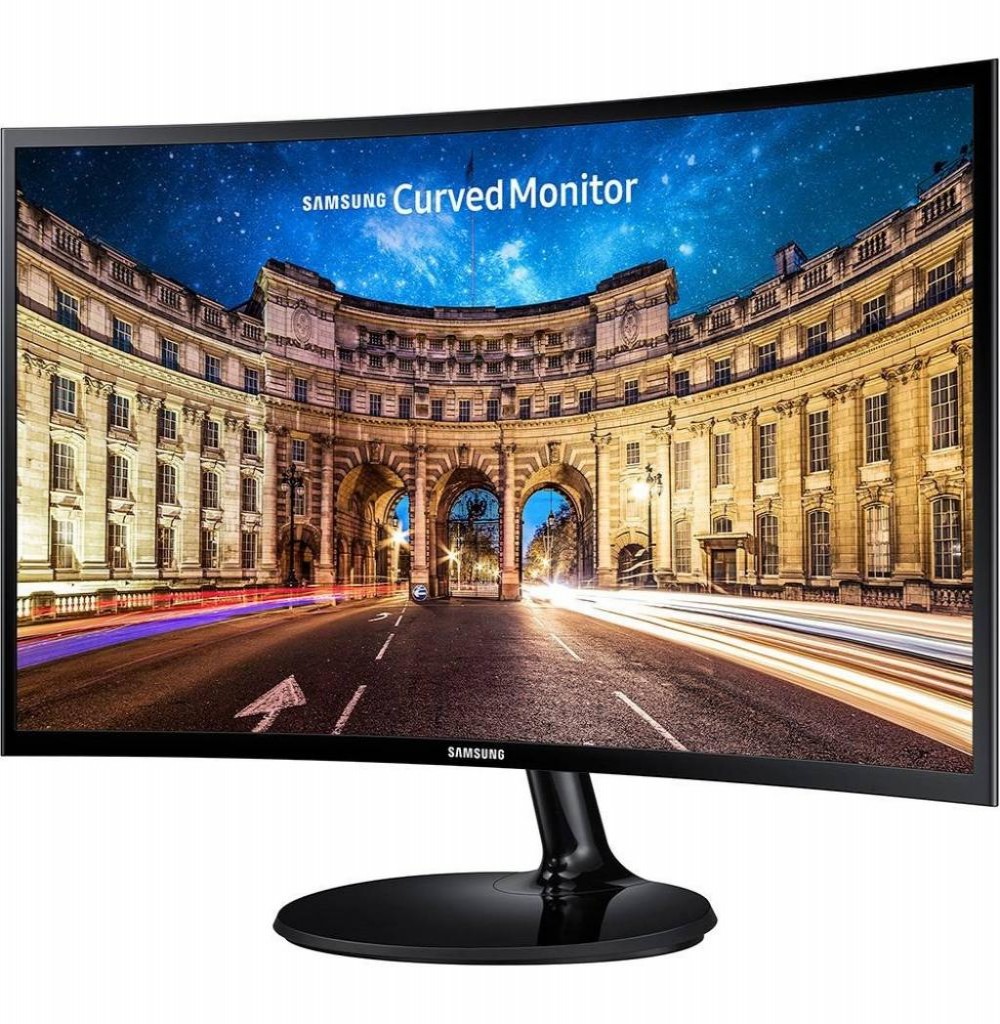 Monitor Samsung C24F390FHL 24" Curvo Preto