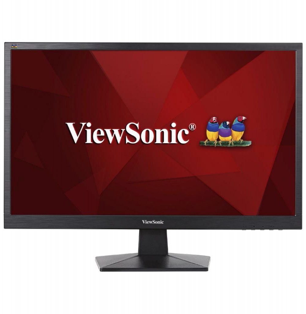 Monitor LED de 24" ViewSonic VA2407H Full HD com HDMI/VGA Bivolt - Preto