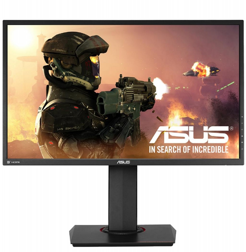 Monitor LED de 27" Asus Gamer/Gaming MG278Q com Entrada DVI, HDMI, DP e USB3.0 - Preto