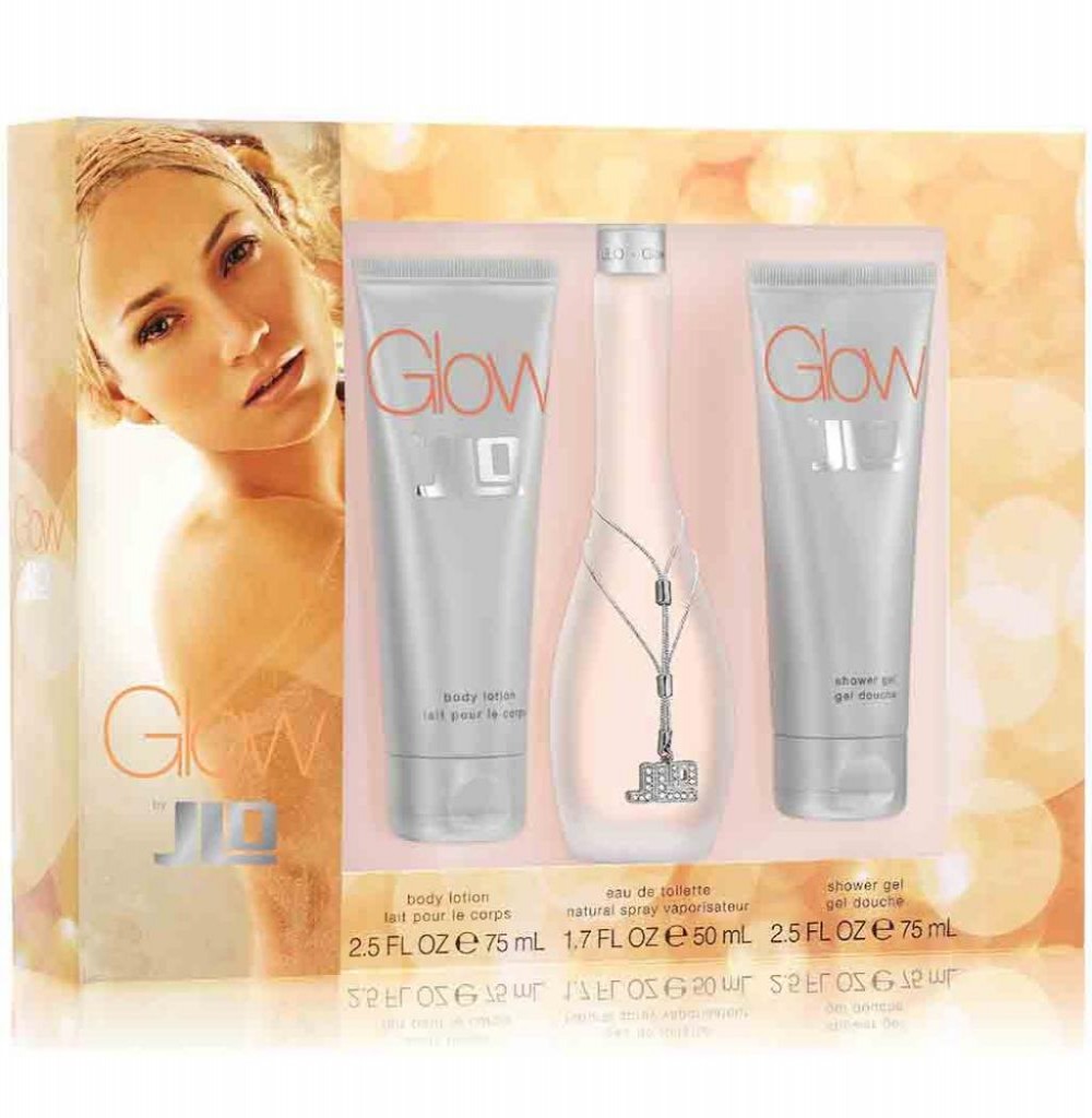 Kit Perfume Jennifer Lopez Glow Eau de Toilette Feminino 100ML + 75 ML + 75 ML*