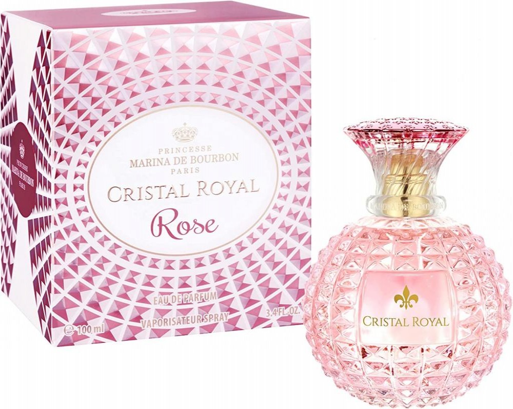 Perfume Marina Bourbon Cristal Royal Rose Eau de Parfum Feminino 100ML