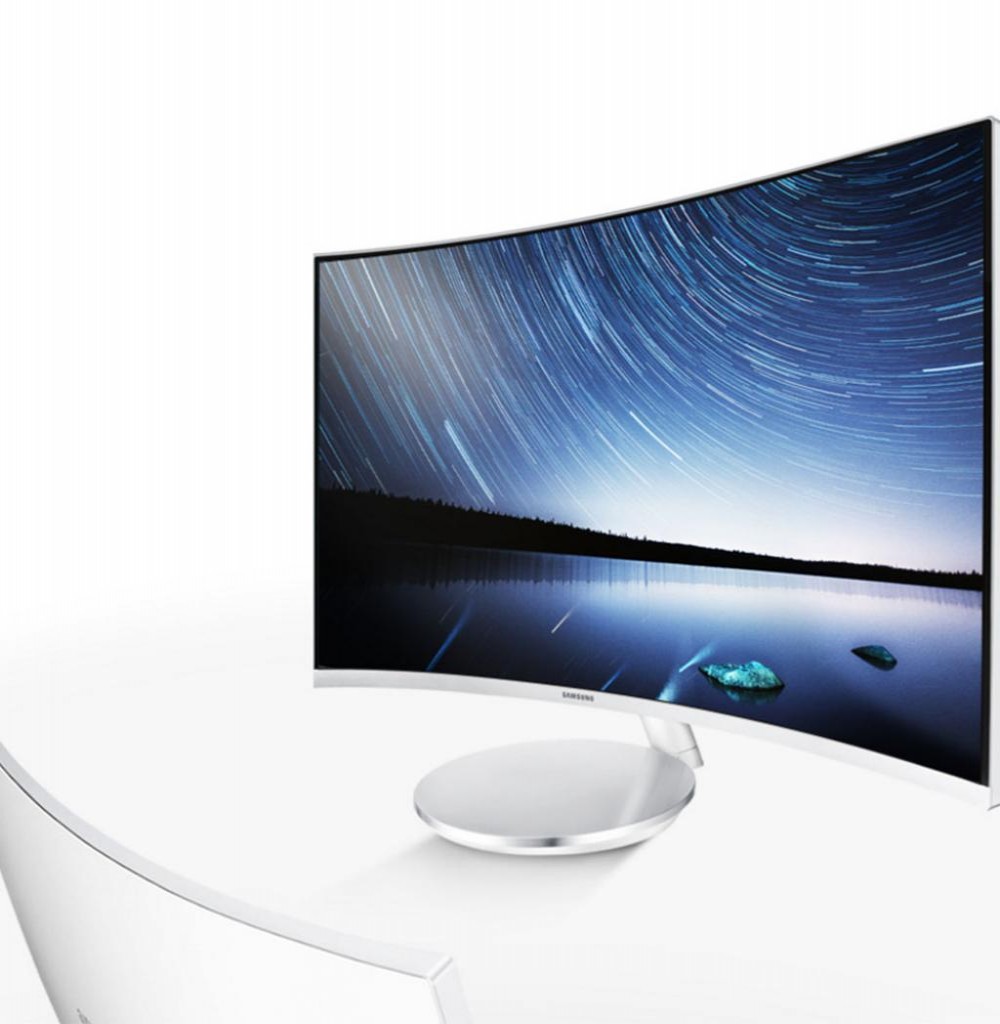 Monitor Samsung C27F591FDL 27" Curvo  Full HD com HDMI/DisplayPort/VGA Bivolt-Branco