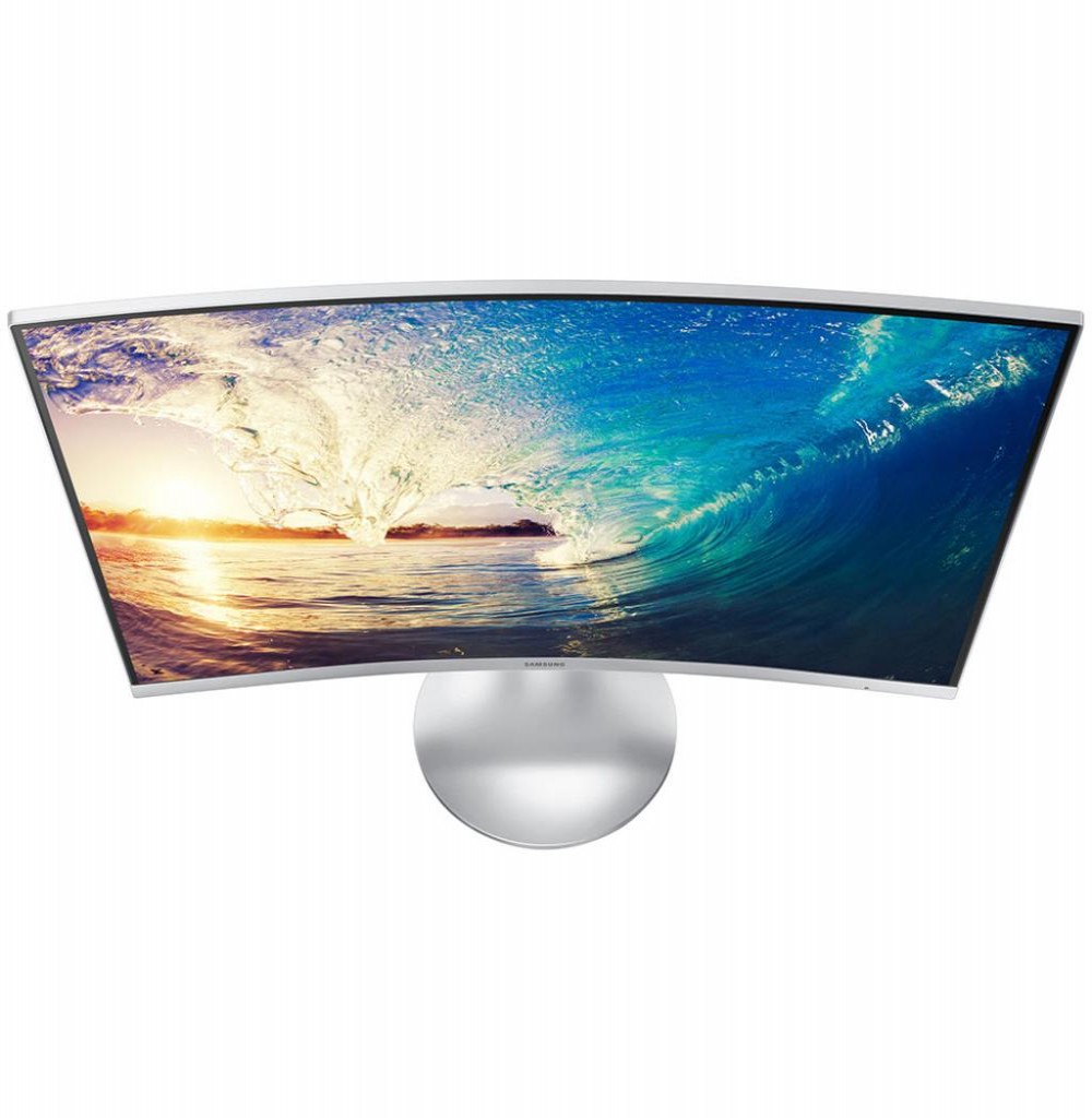 Monitor Samsung C27F591FDL 27" Curvo  Full HD com HDMI/DisplayPort/VGA Bivolt-Branco