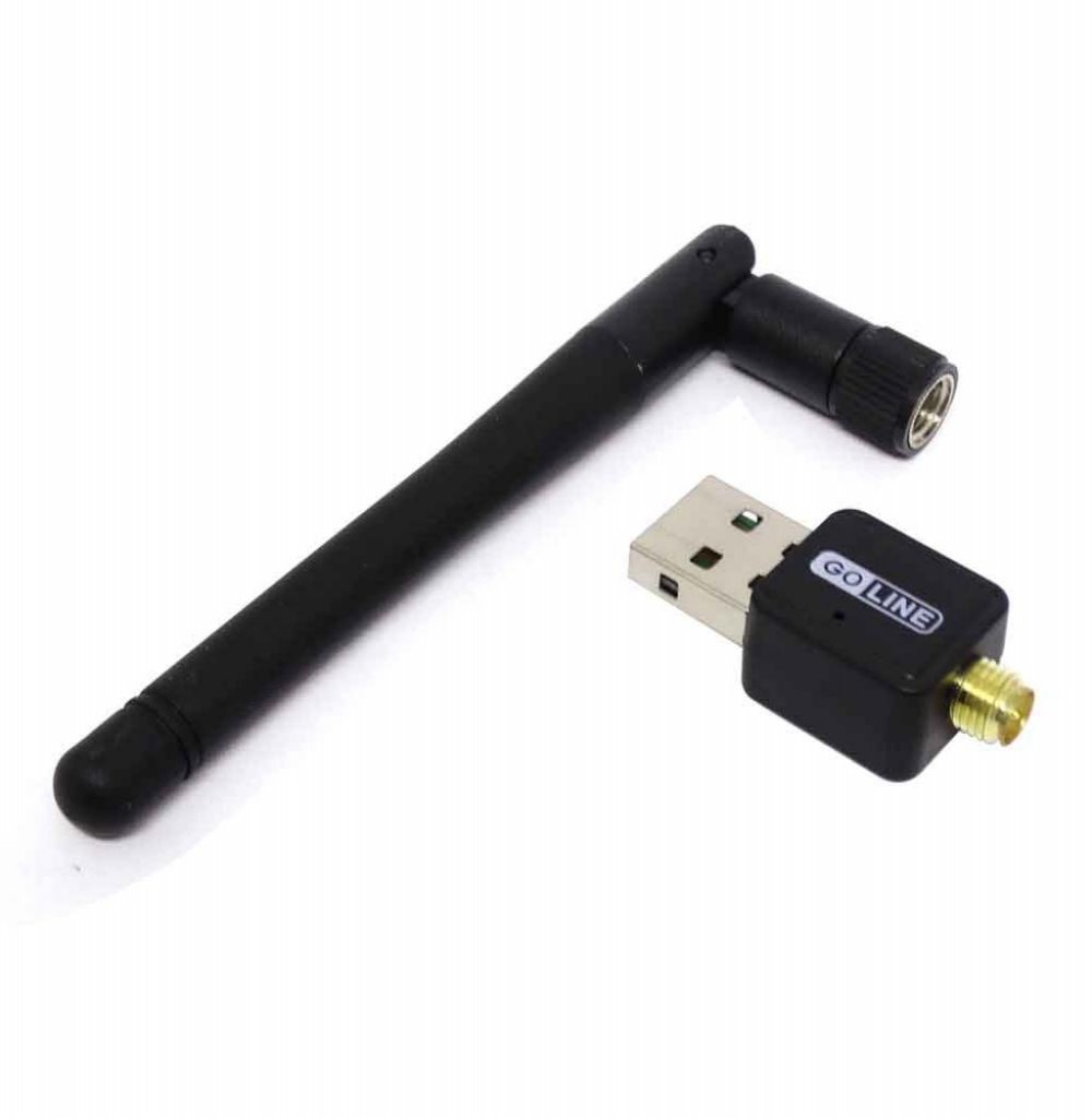 Wir. USB Goline GL-06T Com Antena Preta 