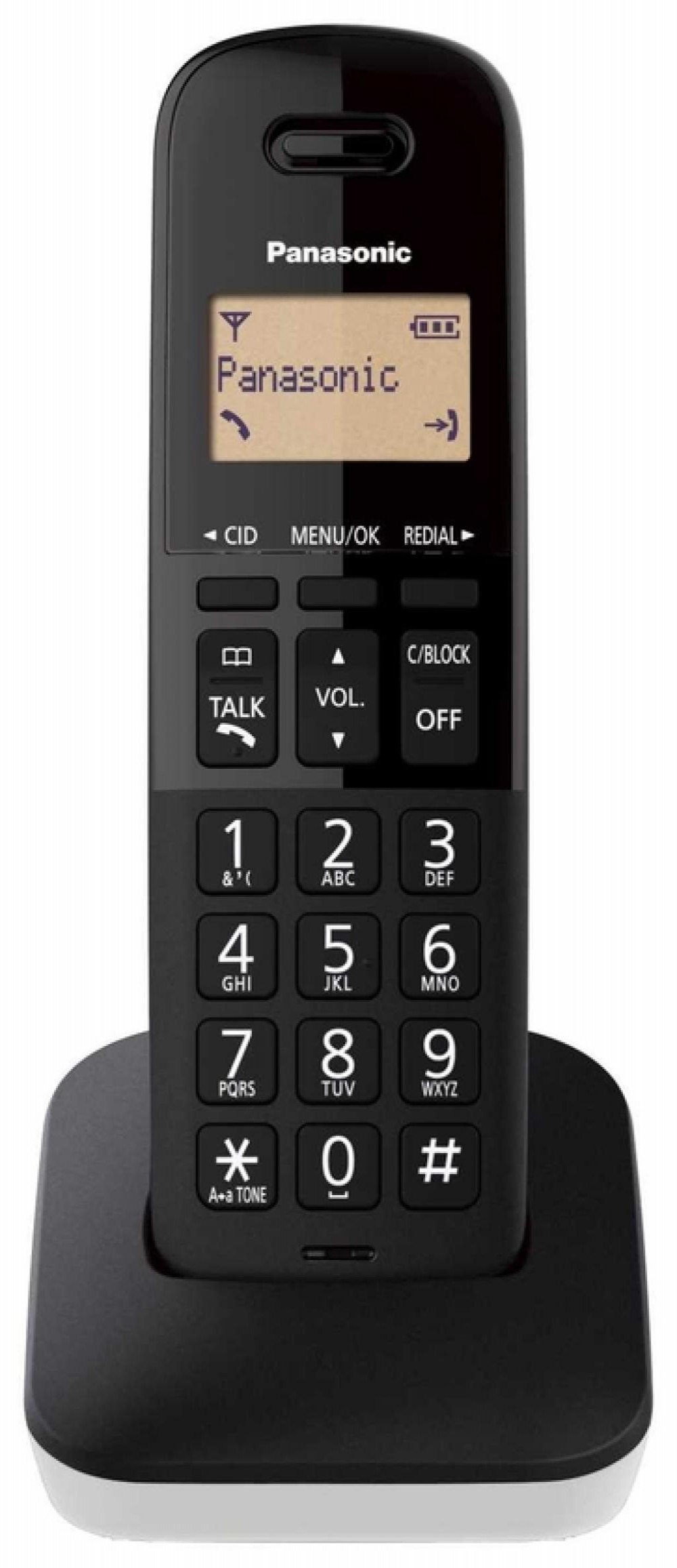 Telefone Panasonic KX-TGB310LAW 1B/2V/WHT 