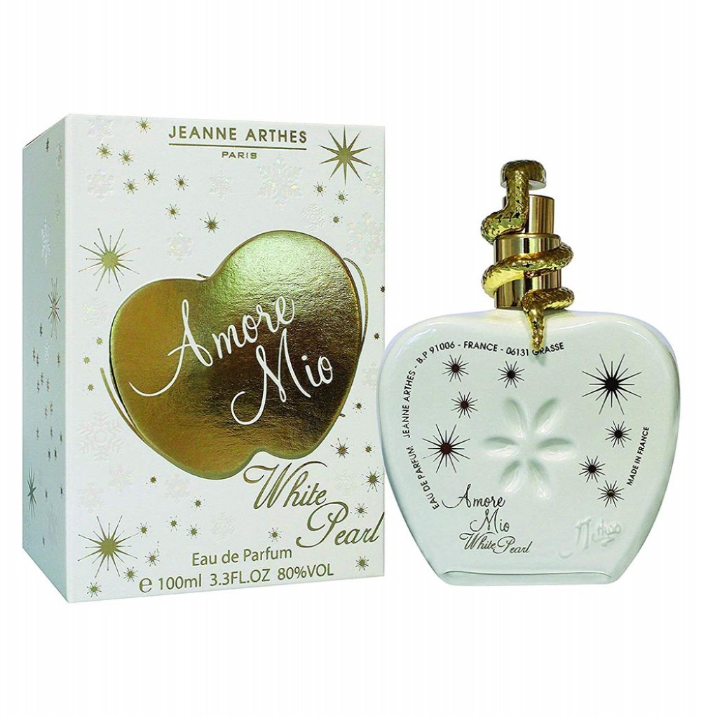 Perfume Jeanne Arthes Amore Mio White Pearl Eau de Parfum Feminino 100ML