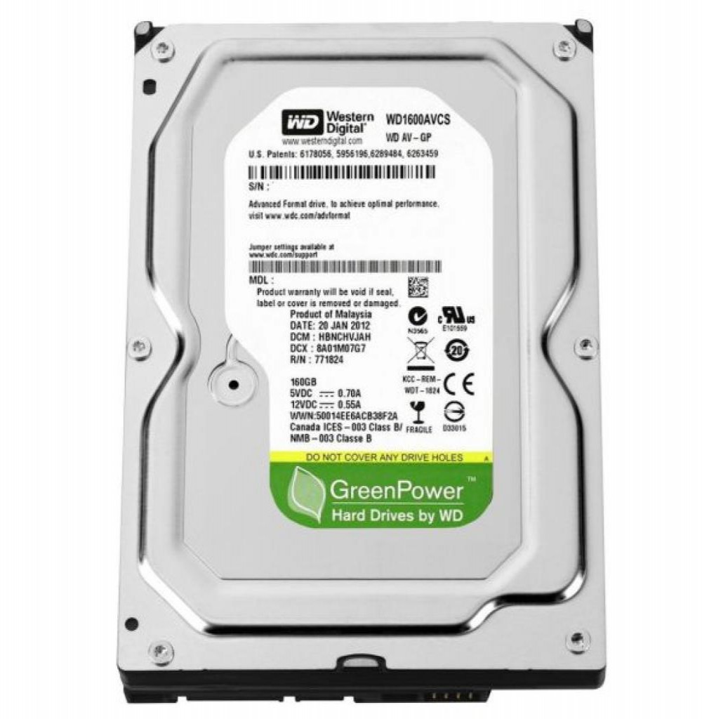 HD Sata2 250GB 5400 WD Pull 