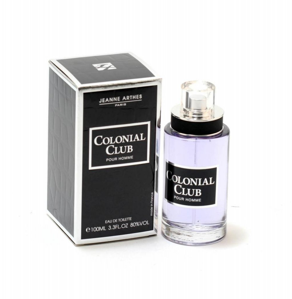 Perfume Jeanne Arthes Colonial Club Pour Homme Eau de Toilette Masculino 100ML