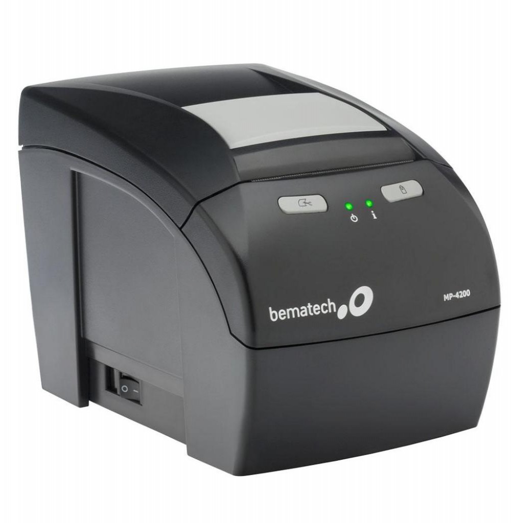 Impressora Termica Bematech MP-4200 TH USB 100-240V / 50~60HZ - Preto