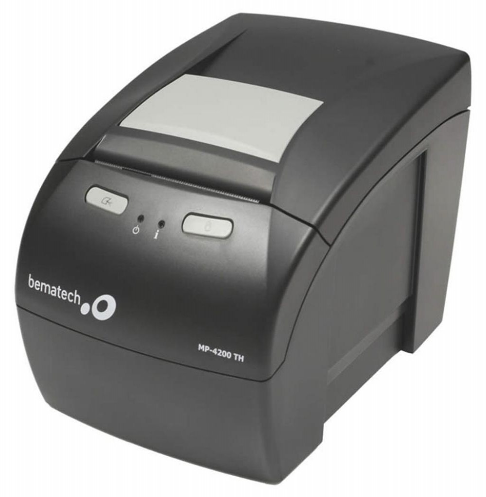 Impressora Térmica Bematech MP-4200 TH USB 100-240V / 50~60Hz - Preto 