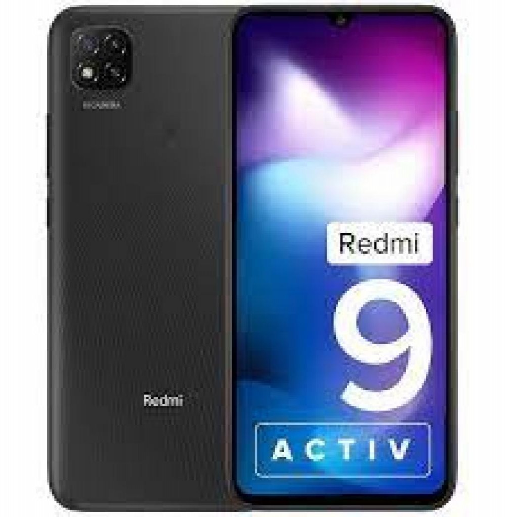 Celular Xiaomi Redmi 9 Activ 6/128GB Preto Indu Sem/G