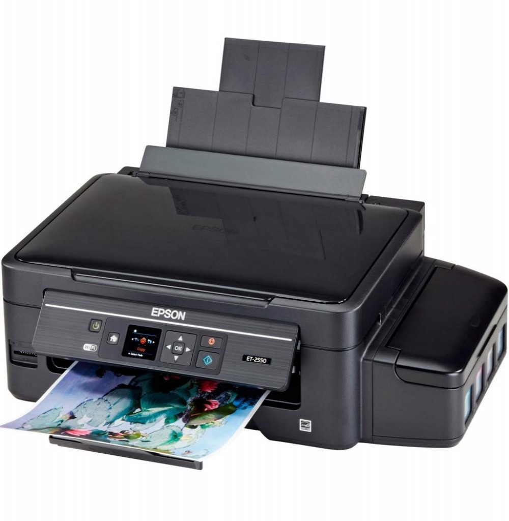Impressora Epson Expression ET-2550 EcoTank 3 em 1 Wi-Fi/USB/Bivolt - Preta