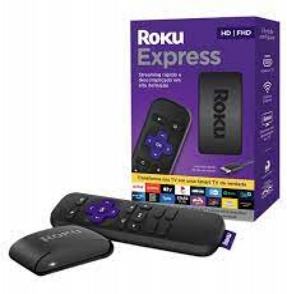 Google Roku Express HD Streaming 3930MX HDMI/WF