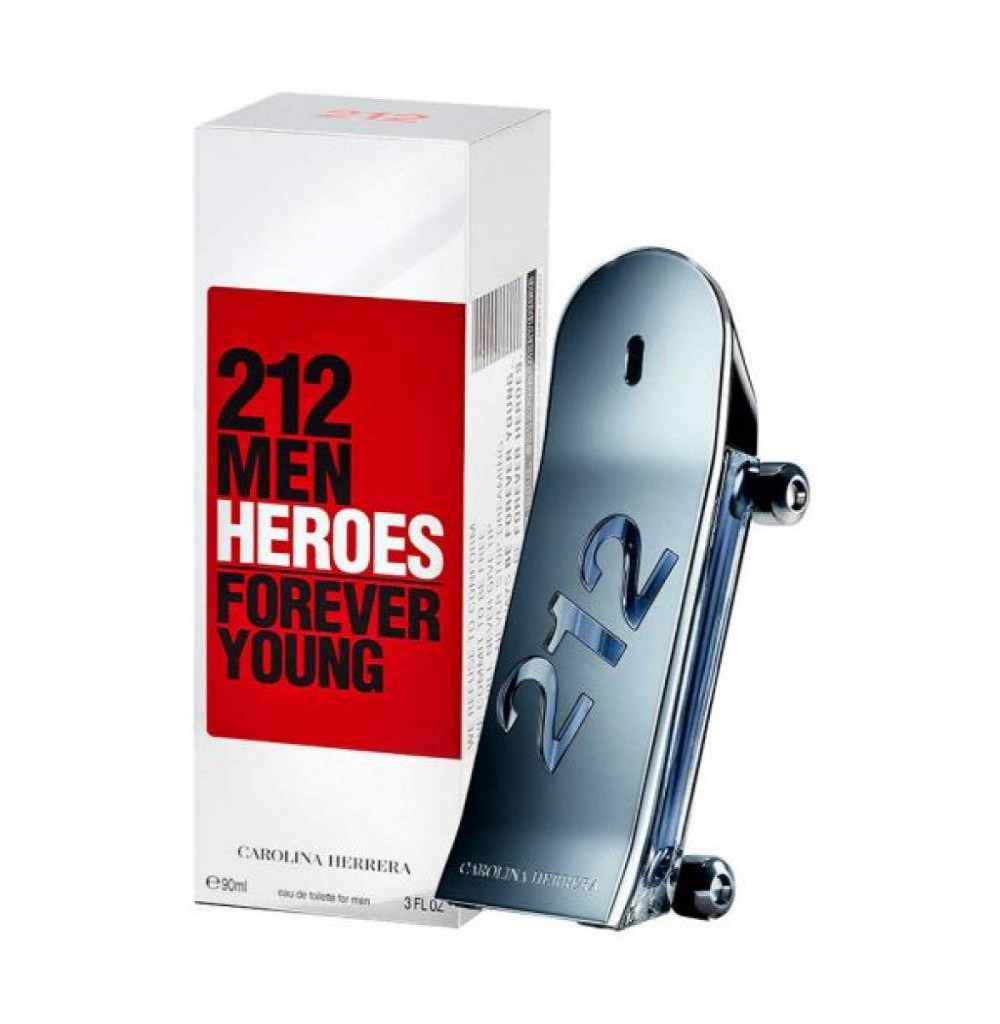 Carolina Herrera 212 Heroes Masculino 90 ML