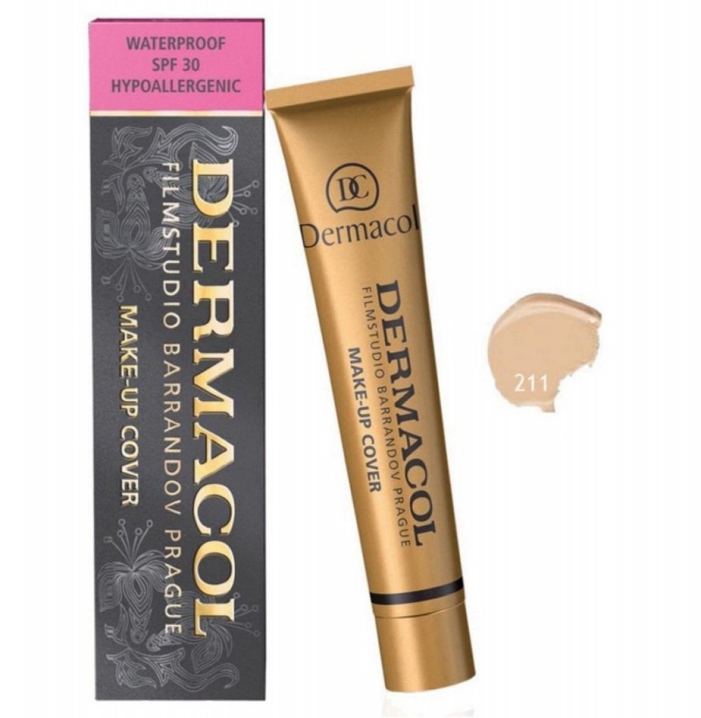 Base Dermacol Makeup Cover - Cor 211 30g