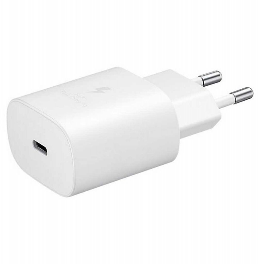 Carregador Samsung EP-TA800NWEGWW Usb-C 25w Branco