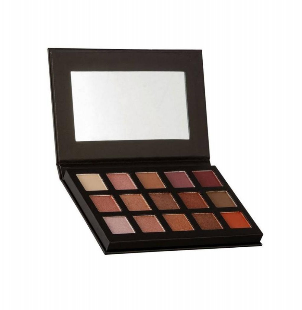 Paleta de Sombra Gati Paris Neutral GEP-711 N°01 Cores Neutras 15 Cores