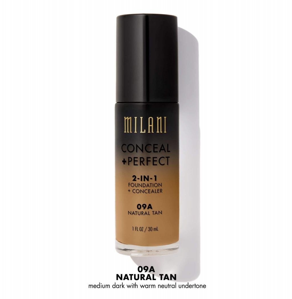 Base Milani Conceal + Perfect 2in1 09A Natural Tan 
