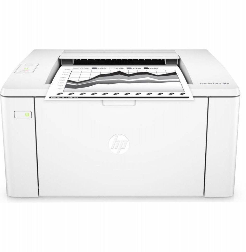 Impressora HP LaserJet Pro M102w WiFi Laser - 110 Volt