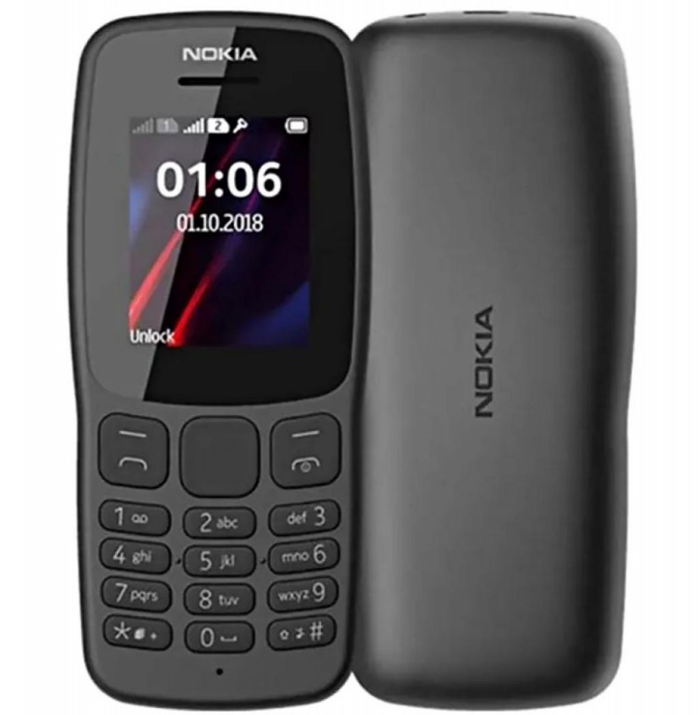 Celular Nokia106 TA-1190 SS GSM Cinza