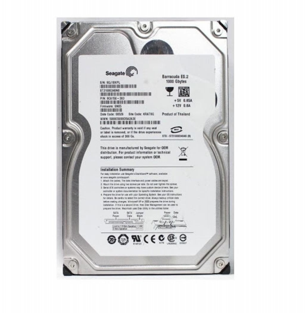 HD Sata3 1TB Seagate 7200 Pull ST31000340NS