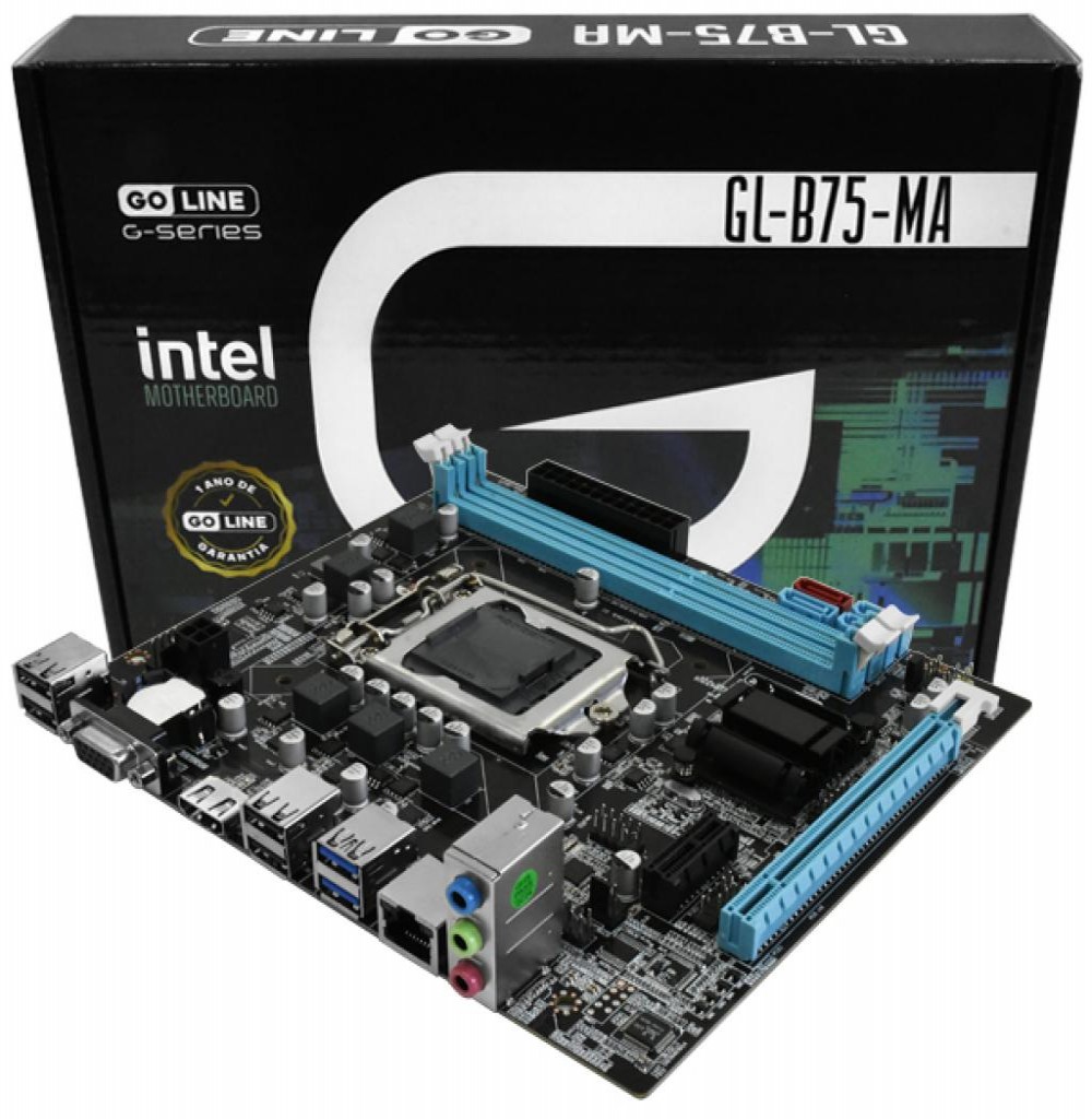 Placa Mae Intel (1155) GOLINE GL-B75M-G