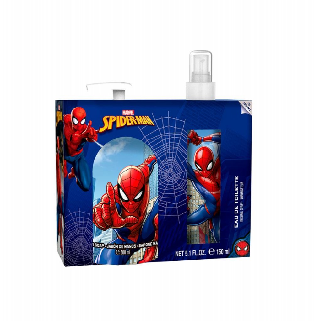 Kit Disney Spider Man EDT 150 ML + SABONETE 500ML