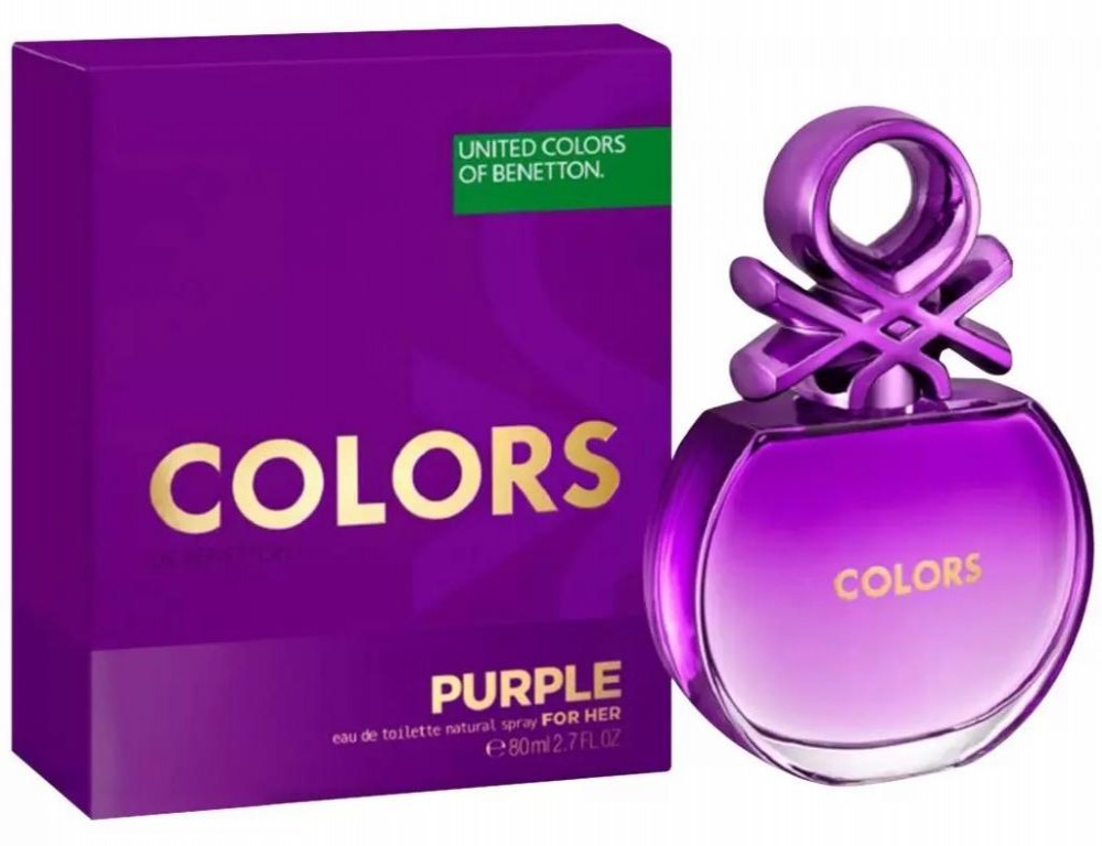 Benetton Colors Purple FEM EDT 80ml