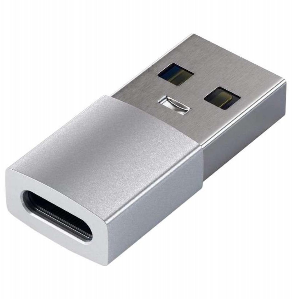 Adaptador Satechi USB-A/USB-C*ST-TAUCS Prata