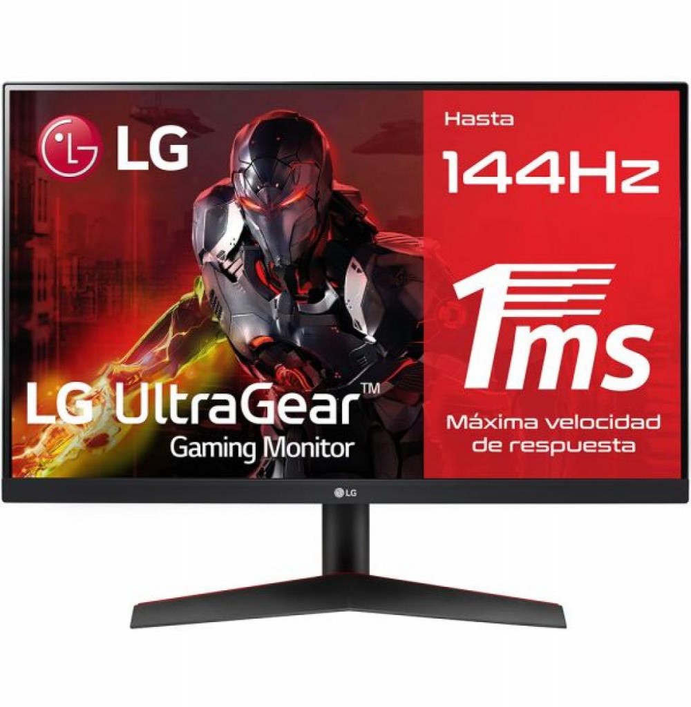 Monitor Led 24" LG 24GN600-B GAMER FHD 144HZ IPS