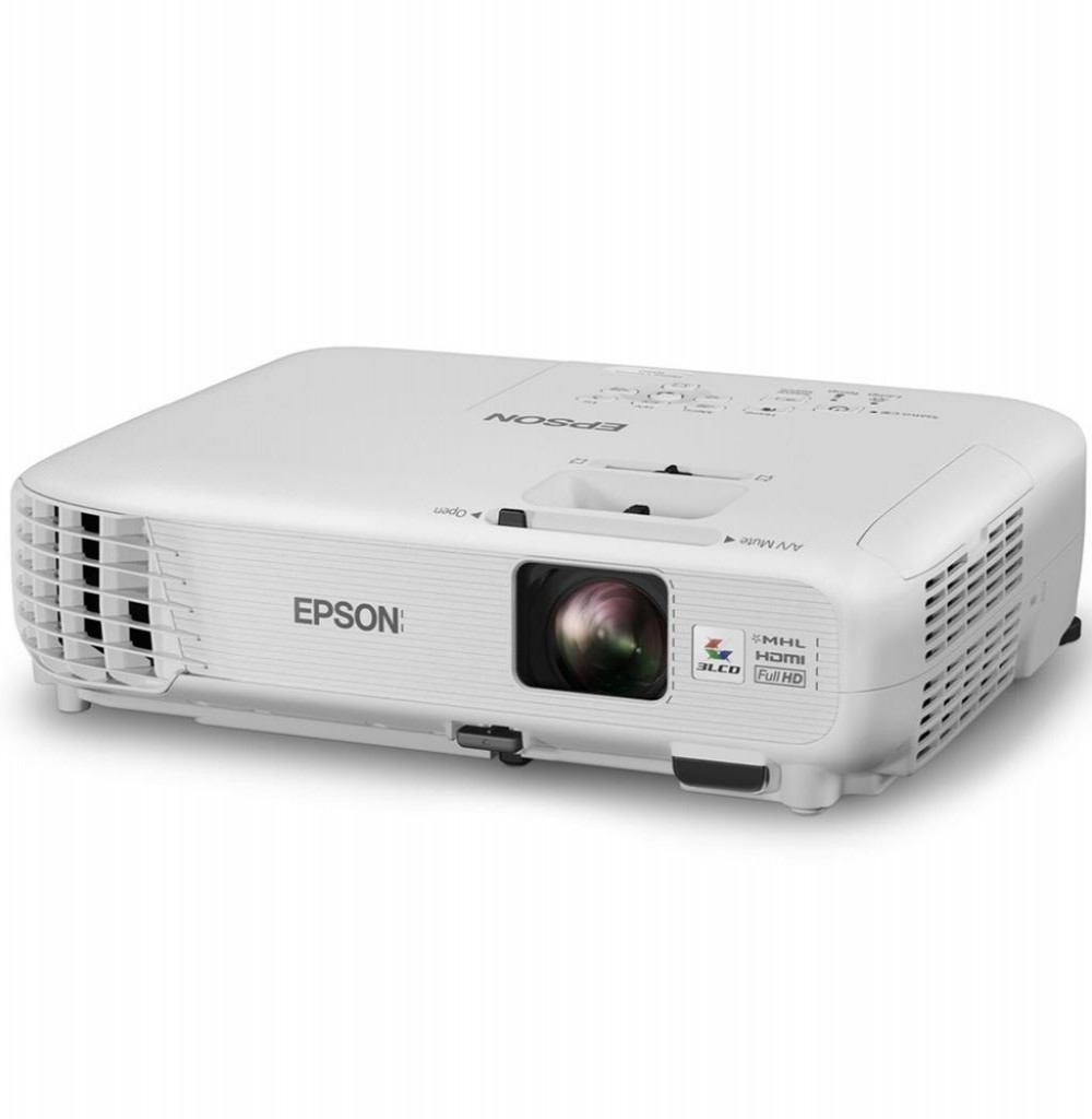 Projetor Epson Projetor PowerLite Home Cinema 1040 (RB) 3000 Lúmens HDMI/USB - Branco