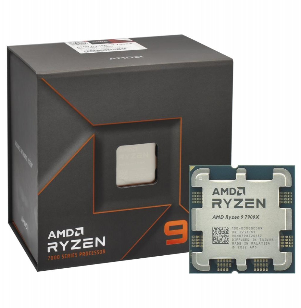 CPU AMD AM5 RYZEN R9-7900 3.7GHZ 76MB