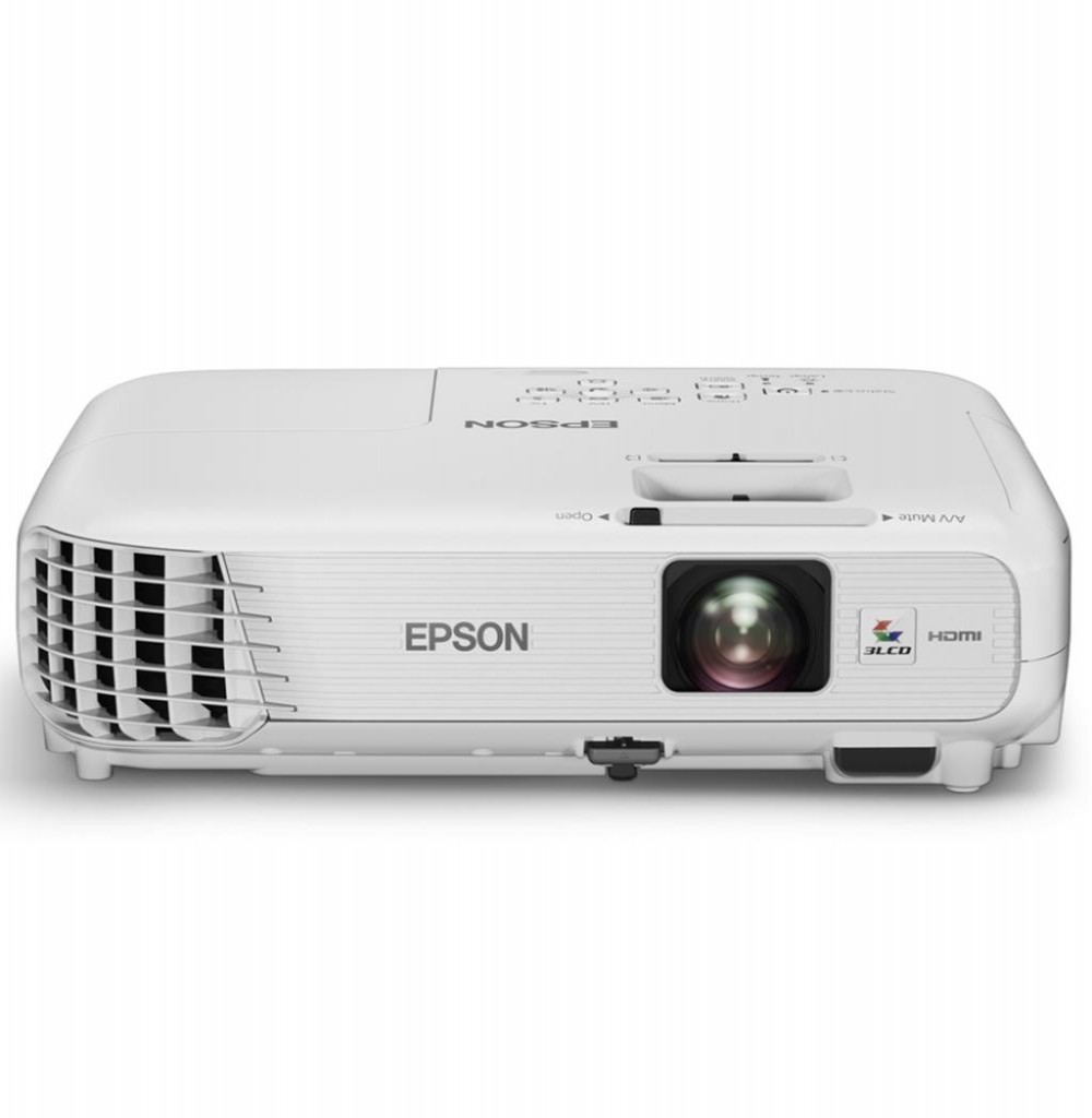 Projetor Epson PowerLite Home Cinema 740HD (RB) 3000 Lúmens HDMI/USB - Branco