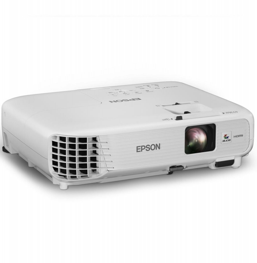 Projetor Epson PowerLite Home Cinema 740HD (RB) 3000 Lúmens HDMI/USB - Branco