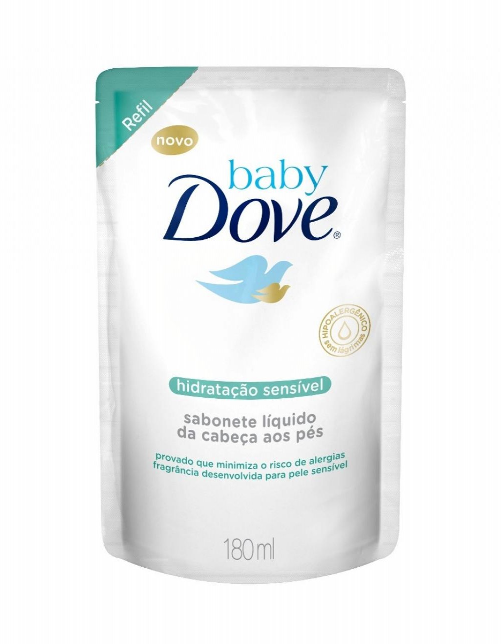 Sabonete Liquido Dove Baby Sensitive Refill 180ML