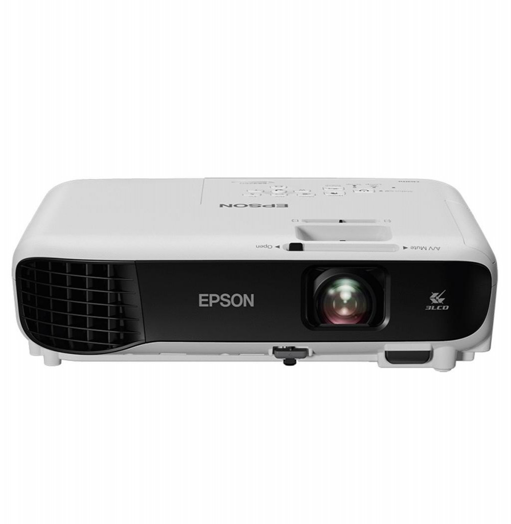 Projetor Epson PowerLite S41+ de 3.300 Lumens HDMI/VGA Bivolt - Branco