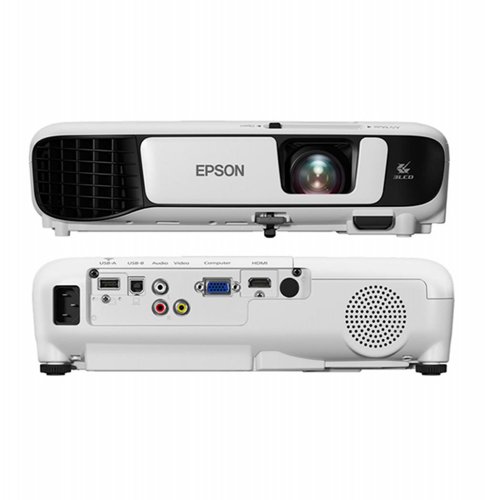 Projetor Epson PowerLite X41+ de 3.600 Lúmens Wi-Fi/HDMI Bivolt + Bolsa - Branco