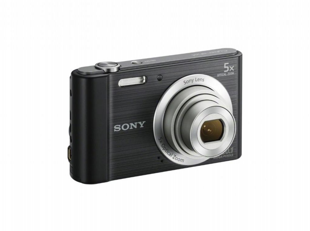 Câmera Digital Sony W800 Preta 20MP/5X/HD