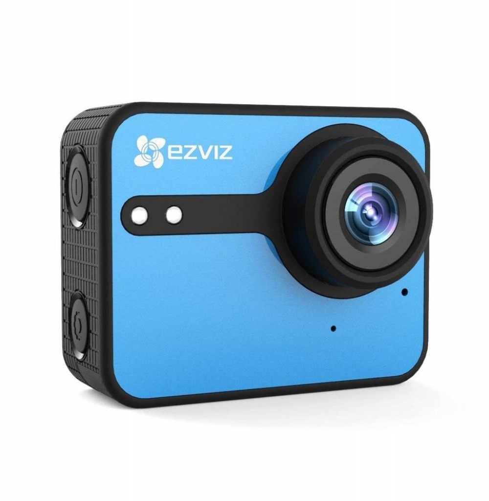 Câmera Esportiva S1C Starter Kit Azul EZVIZ Action
