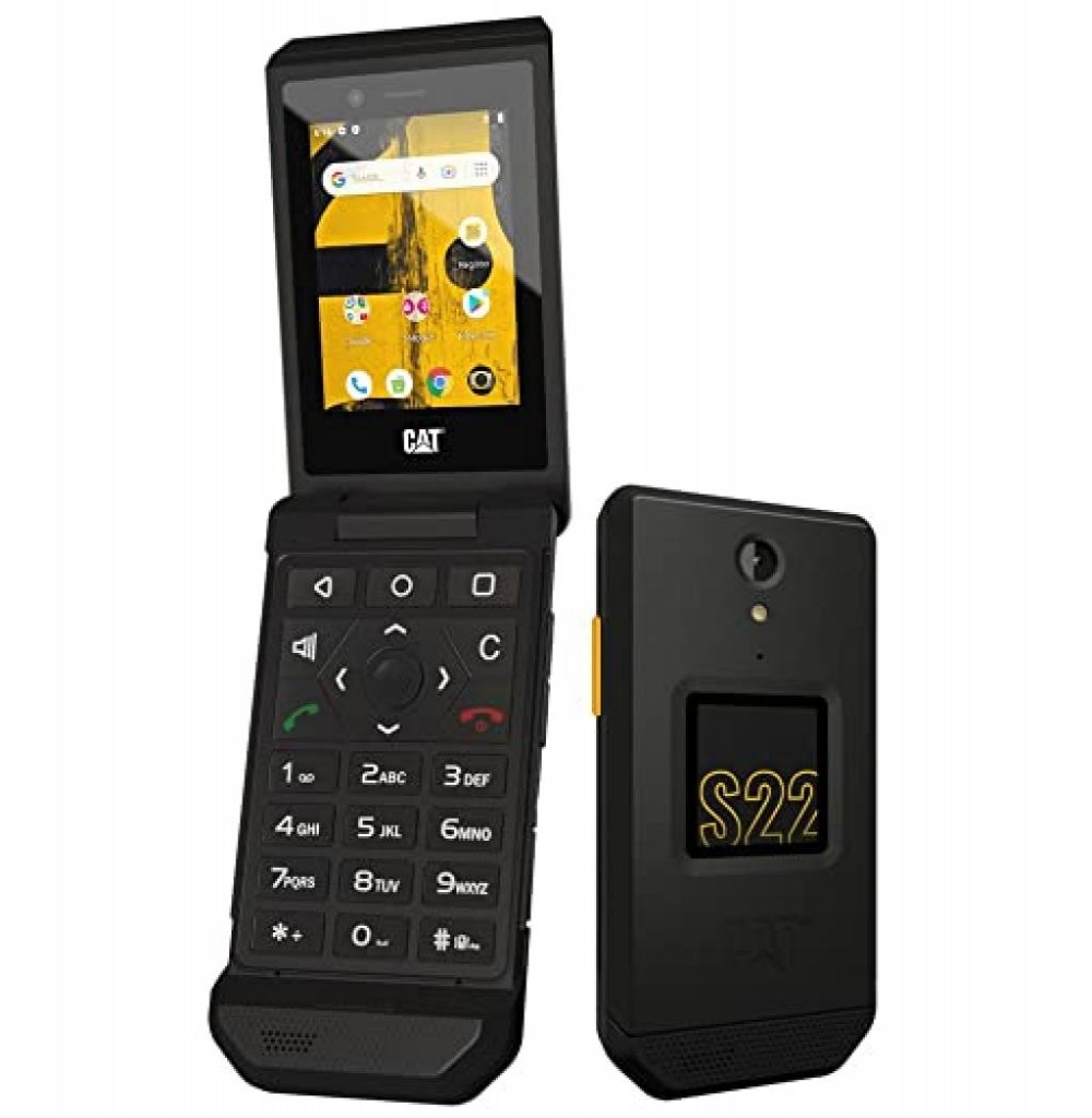 Celular Caterpillar S22 FLIP 2/16GB (ING-ESP) Preto