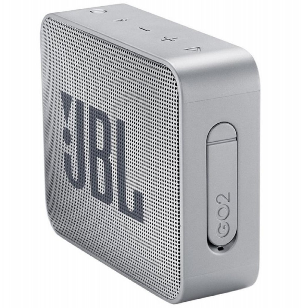 Caixa De Som Jbl Go 2 Bt Cinza 