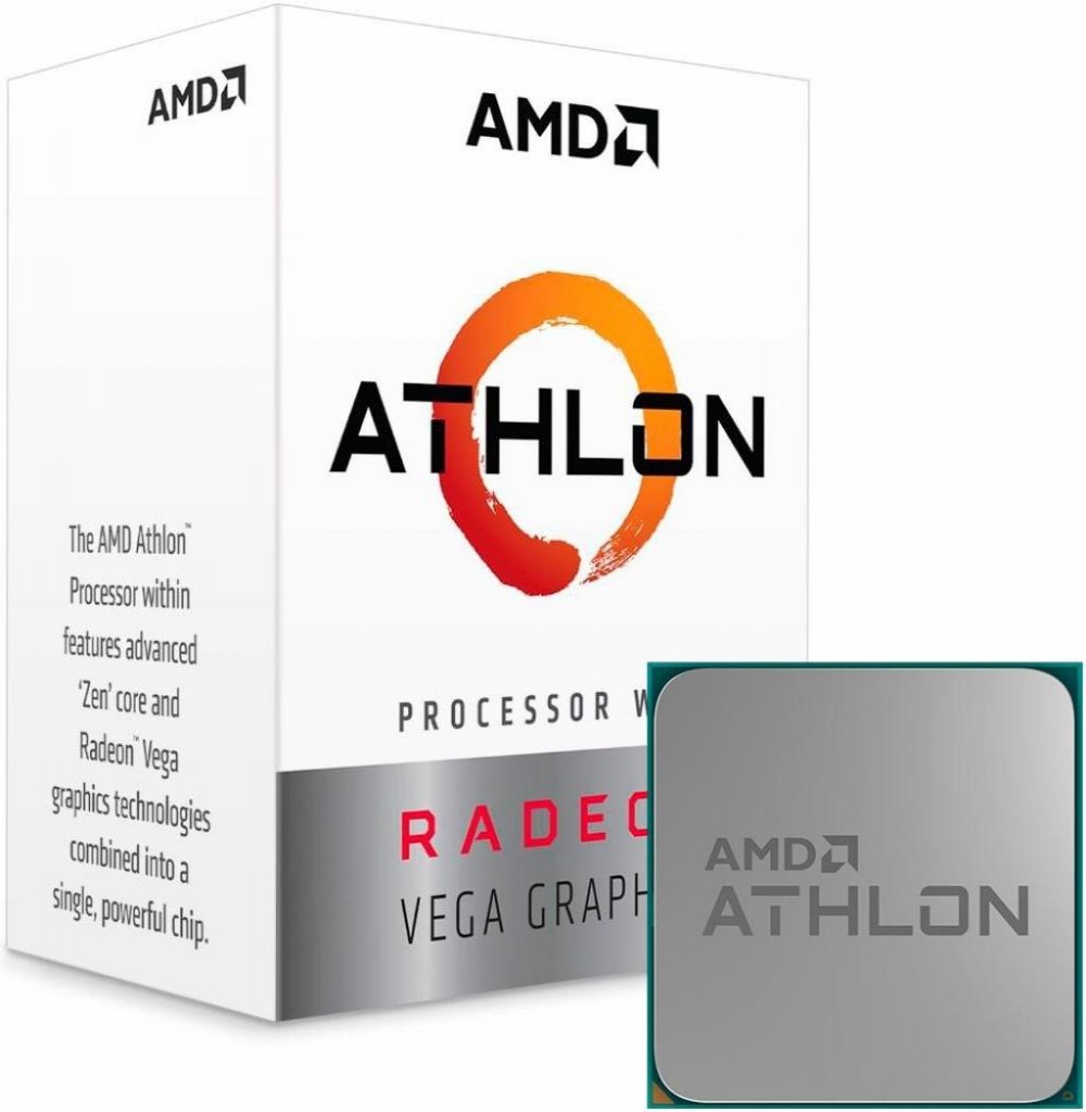 Processador AMD AM4 ATLHON 200GE VEGA 3.2GHZ 5MB