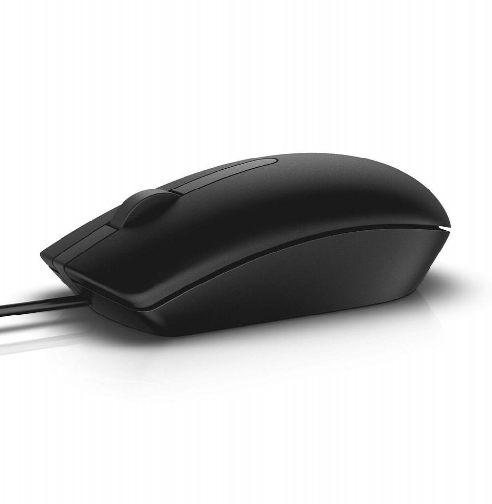 Mouse Dell Ms116-Bk Preto USB Óptico