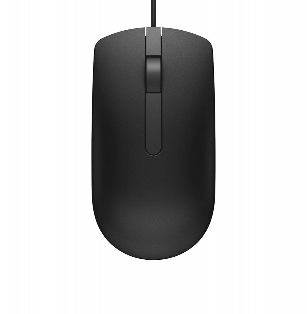 Mouse Dell Ms116-Bk Preto USB Óptico