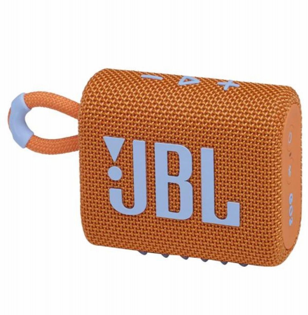Caixa de Som JBL Go 3 Bt Laranja