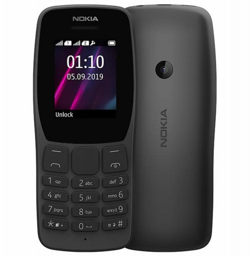 Celular Nokia 110 TA-1319 DS Preto 