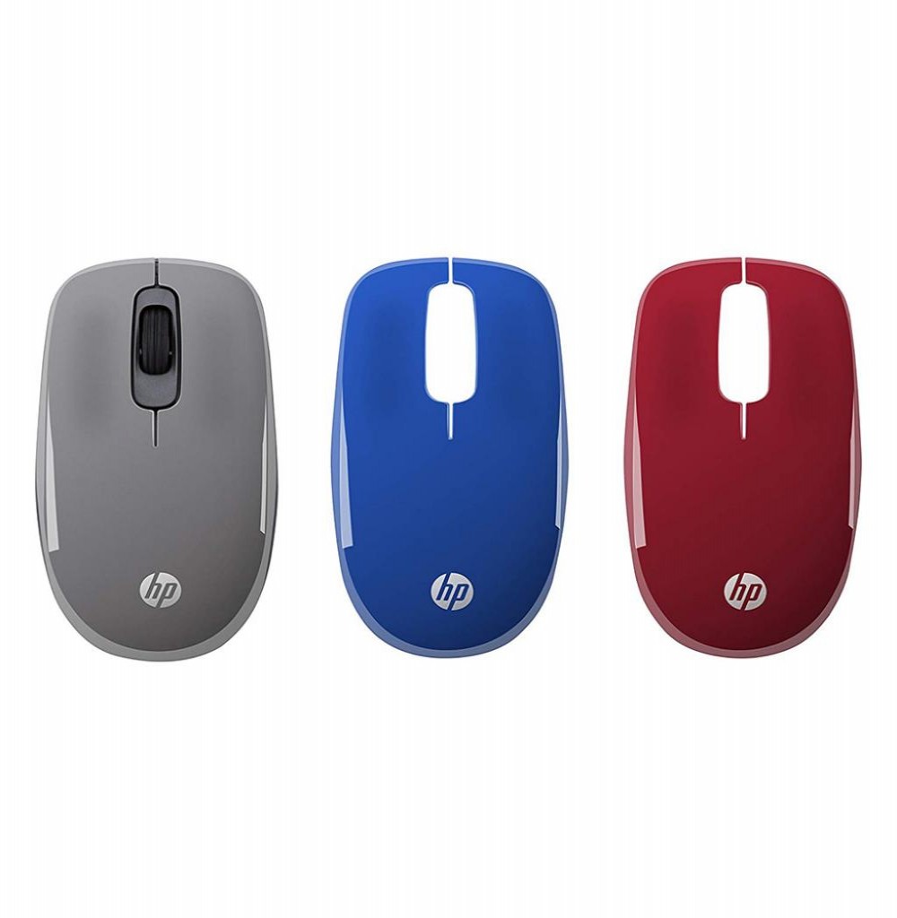 Mouse HP Sem Fio Usb 1200 Dpi Z3600 Preto/azul